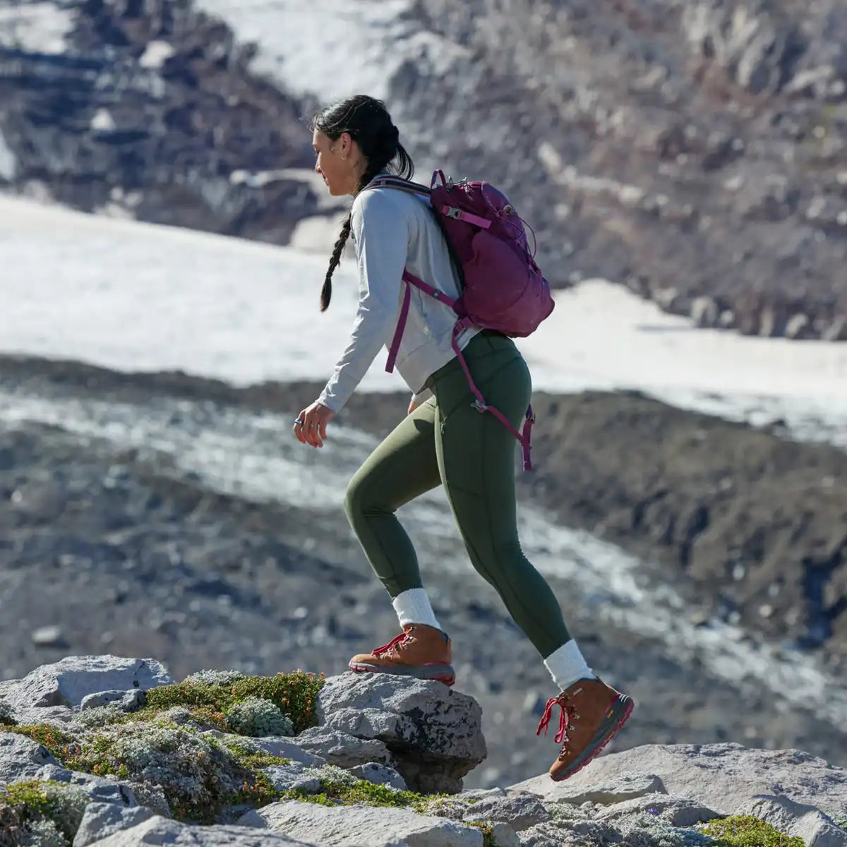 Women's Mountain 600 4.5 Brown/Red - Image 10