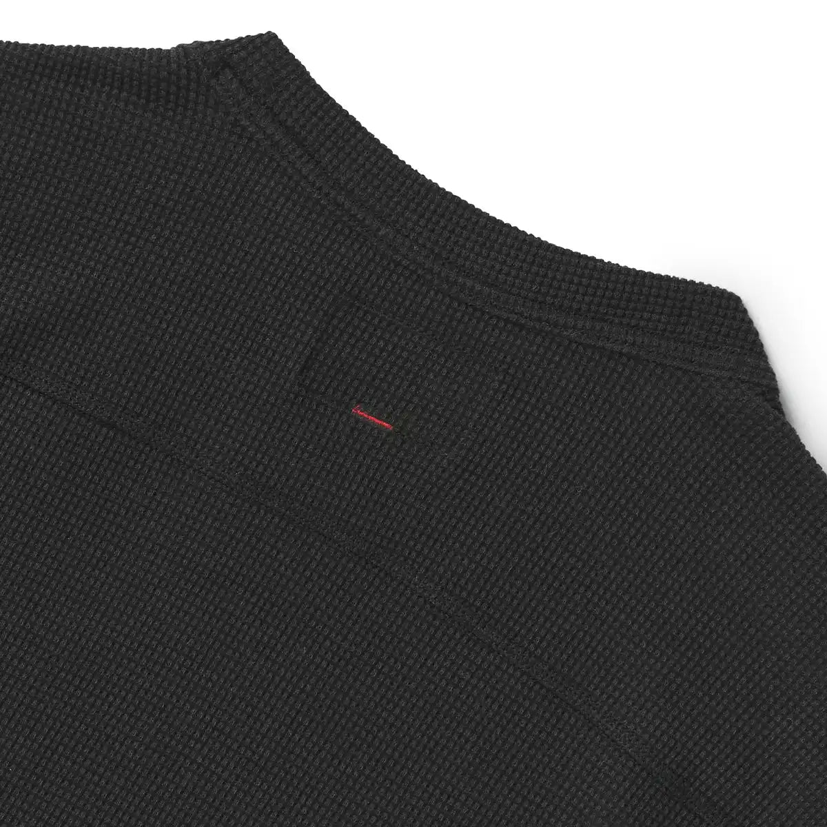 Santiam Waffle LS Tee Black - M - Image 6